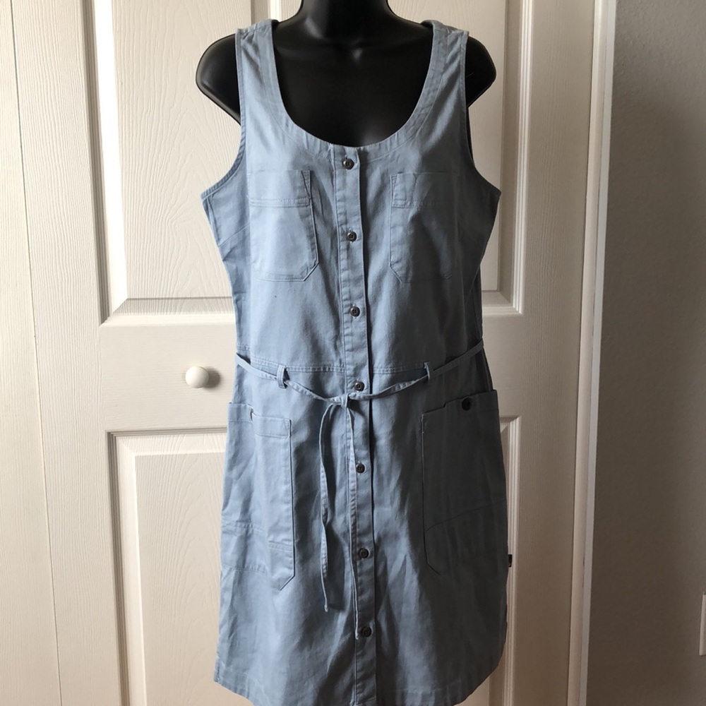 The North Face Sandy Shores Sleeveless Utility Dress Sz M - Picture 4 of 11